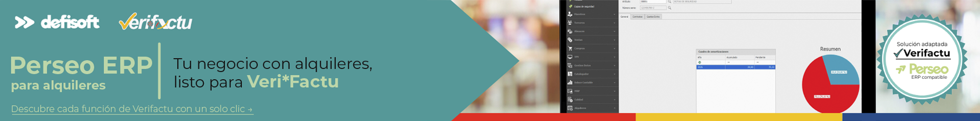 ERP para empresas de alquiler compatible con Verifactu y la nueva factura electrónica obligatoria