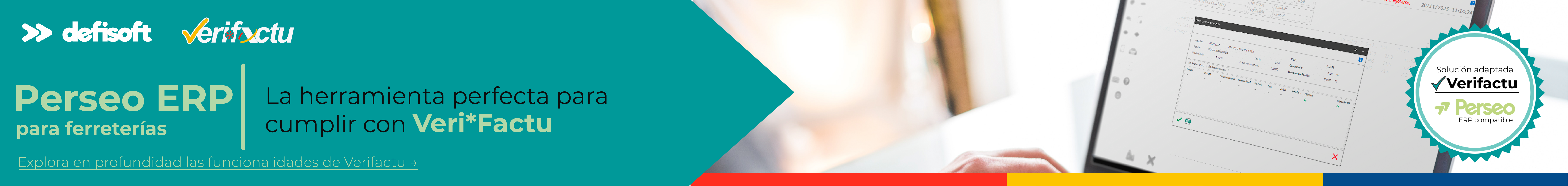 Software ERP para ferreterías adaptado al sistema Verifactu y a la normativa antifraude