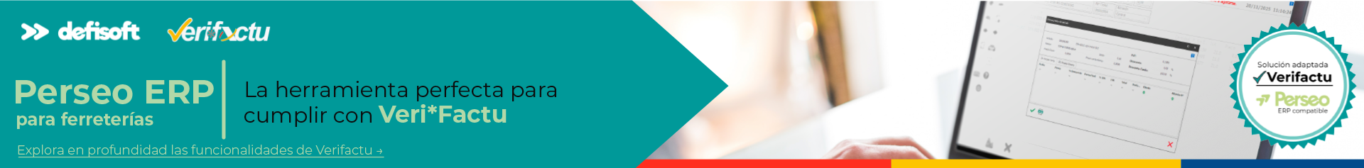 Software ERP para ferreterías adaptado al sistema Verifactu y a la normativa antifraude