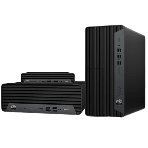 Ordenador de sobremesa profesional con componentes hardware de alto rendimiento. Ordenador de sobremesa en un entorno de oficina, equipado con componentes hardware diseñados para un uso empresarial intensivo.