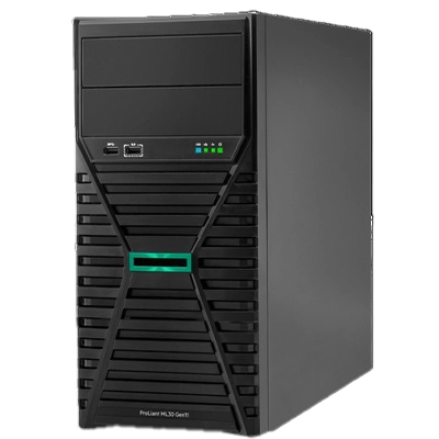 Infraestructura de servidor optimizada con componentes hardware empresariales. Servidor empresarial montado en rack, con componentes hardware potentes para entornos corporativos exigentes.