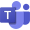 Aplicación ofimática Teams para el entorno empresarial. Logo de la aplicación ofimática Microsoft Teams para la comunicación con los miembros de tu empresa.